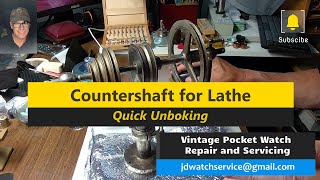 Countershaft for Watchmakers Lathe [upl. by Zipah291]