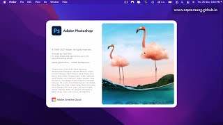 Photoshop 2021 works on macOS Monterey [upl. by Aelam984]