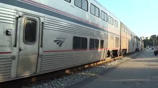 CSX P 030 02 Amtrak 30 Capital Limited departs Connellsville 7224 Eng 25 leads Superliner coaches [upl. by Illyes]