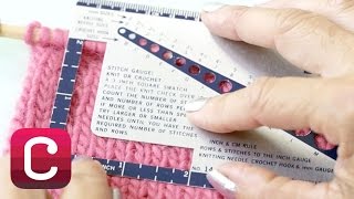 Understanding Knitting Gauge with Debbie Stoller I Creativebug [upl. by Caddric]