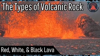 The Types of Lava at Volcanoes [upl. by Shela]