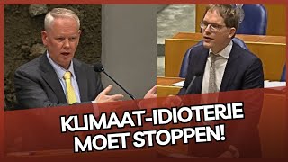 Van Houwelingen confronteert PVVer met versnellen klimaatbeleid [upl. by Irtimid]