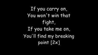 Bullet For My Valentine  Breaking Point Lyrics [upl. by Ecnar]