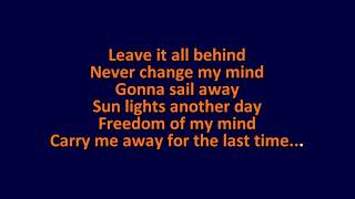 Boston  Hitch A Ride  Karaoke Instrumental Lyrics  ObsKure [upl. by Carmina]