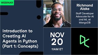 Introduction to Creating AI Agents in Python Part 1 Concepts [upl. by Latrena317]