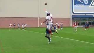 Odell Beckham Jr Putting on a Show with Insane OneHanded Catches  New York Giants  MSG Networks [upl. by Wunder]