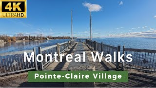 Montreal Walks  PointeClaire  PointeClaire Village [upl. by Barris371]