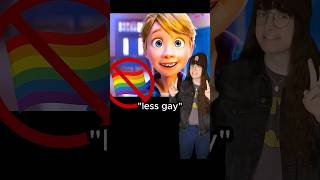 Disney made Inside Out 2 “less gay” animation insideout insideout2 disney lbgtq [upl. by Khano]