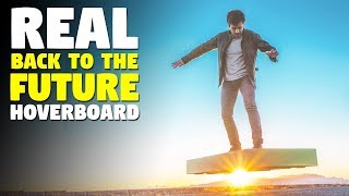 Real Back to The Future Flying HoverBoard  Arcaspace [upl. by Cody230]