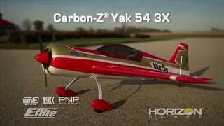 Eflite CarbonZ Yak 54 3X Modellflugzeug von Horizon Hobby [upl. by Christa]