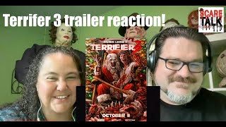 Terrifier 3 TRAIER REACTION [upl. by Dambro747]