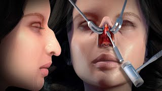 Rhinoplasty Nose Job  Step by step [upl. by Radek]