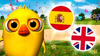 ¡Canta y Aprende Inglés con El Pollito Pío 2  El Reino Dice [upl. by Nylecoj]