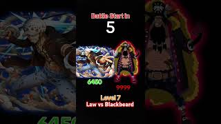 Can Law beat Blackbeard ⁉️lawvsblackbeard law kurohige onepiece anime [upl. by Nylad]