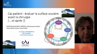 SFO 2020  Cas patient  évaluer la surface oculaire avant chirurgie [upl. by Airaet501]