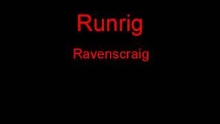 Runrig Ravenscraig  Lyrics [upl. by Leik]