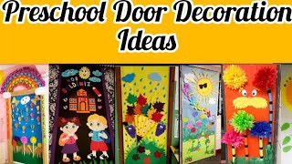 latest classroom door decoration ideaspreschool door decoration ideasschool door designpaper Art [upl. by Bourgeois866]