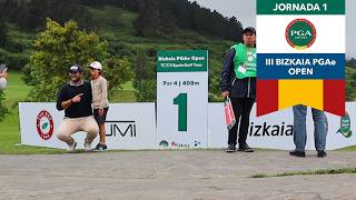 Mi PRIMERA VUELTA en TORNEO PROFESIONAL  Jornada 1 III Bizkaia PGAe Open [upl. by Marva]