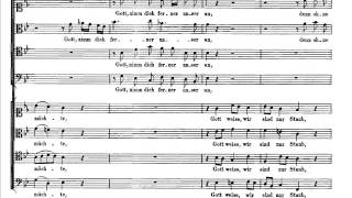 Bach  Mottetto quotSinget dem Herrn ein neues Liedquot BWV 225 score [upl. by Rednael995]