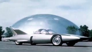 GM Firebird lll Gas Turbine Car Promo Film  1958 [upl. by Junette679]