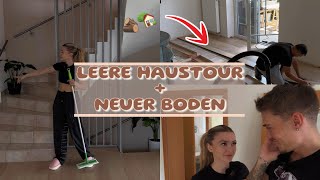 LEERE HAUSTOUR 😱🏡 UNSER NEUER BODEN😍 [upl. by Wylma629]