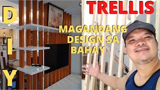 PAANO GUMAWA NG TRELLIS WOOD PALOCHINA [upl. by Aticilef]