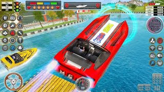 Speed Boat racing Boat game ll Speed Boat racing Boat gaming speedboat racinggames racinggame [upl. by Nnaik112]