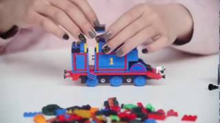 LOZ MINI BLOCK Thomas best children toy gift [upl. by Lacym]