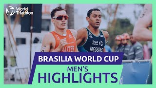 Race Highlights  2024 BRASILIA WORLD TRIATHLON CUP  Men [upl. by Pournaras265]