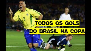 TODOS OS GOLS DO BRASIL  COPA DO MUNDO 2002  GOLS DO BRASIL E MELHORES MOMENTOS [upl. by Derej]