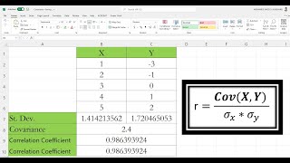 113 Covariance and Correlation Coefficient [upl. by Twedy862]