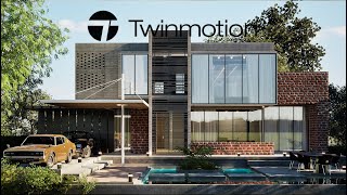 Sketchup to Twinmotion Exterior Render Workflow 2024 [upl. by Quillan]