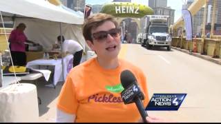 Picklesburgh music amp food festival takes over Downtown Pittsburgh [upl. by Antonia]