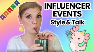 REALTALK zu Influencer Events im Style amp Talk [upl. by Soane]