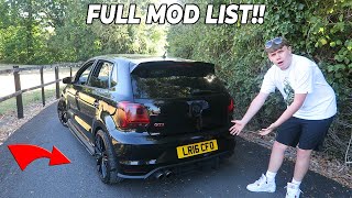 FULL POLO GTI 6C MOD LIST [upl. by Filberte]