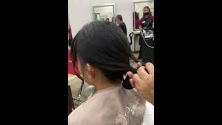 Easy low bund hairstyle 👧 shortvideo hairstyle updohairstyle [upl. by Akcimahs]