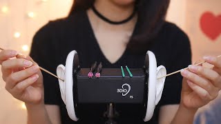 ASMR Rough Ear Cleaning  3 Ear Massages❤️ No Talking [upl. by Efioa]