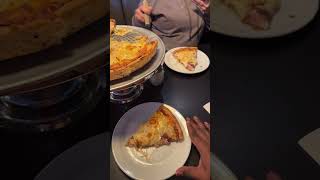 Pizza at local restaurant trending viralshorts yum vlogtober day13 [upl. by Ahseinar]