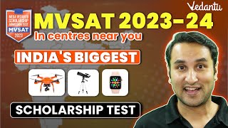 😍Vedantu MVSAT Exam for Up to 100 Scholarship💯  📜Vedantu Scholarship Test for JEE amp NEET Aspirants [upl. by Nirrol]