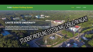 Student Profiling System  Cavite State University  Main [upl. by Teodoro]