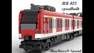 BlueBrixx® SBahn BR 423  Speedbuild [upl. by Abel]