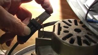 How to replace carbon brushes on Galaxie Central Vacuum [upl. by Caylor]