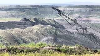 The Dragline at Big Thunder Mine WY [upl. by Seadon]