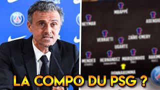 Luis Enrique dévoile la futur compo du PSG  Les indésirables dehors Les conditions de Luis Enrique [upl. by Harias]