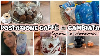 VLOG  SVUOTA LA SPESA IPERAL E TIGOTÀ  NUOVA POSTAZIONE CAFFÈ [upl. by Acinoj601]