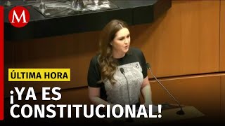 Senado de la República declara constitucional la reforma al Poder Judicial [upl. by Adnael747]