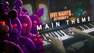 Five Nights at Freddys Movie MAIN THEME Piano Cover [upl. by Fairbanks]