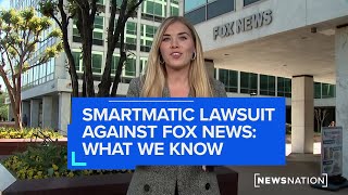 Smartmatic lawsuit against Fox What we know  NewsNation [upl. by Htenek]