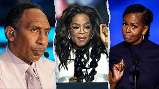 Stephen A Smith blasts Oprah Winfrey Michelle Obama for alienating voters [upl. by Donna]