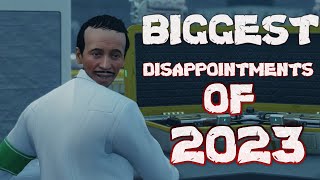 TOP 10 MOST DISAPPOINTING GAMES OF 2023 [upl. by Aicital]